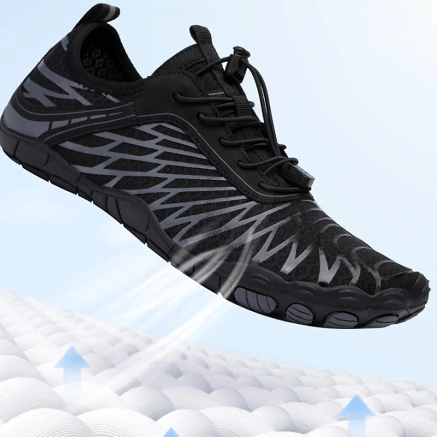 Hike Barefoot Shoes Women Men, Wide Toe Box Healthy & Non-Slip Barefoot Footwear Unisex, Pro Barefoot Hike Shoes Trail Hiking Track Athletic Shoes