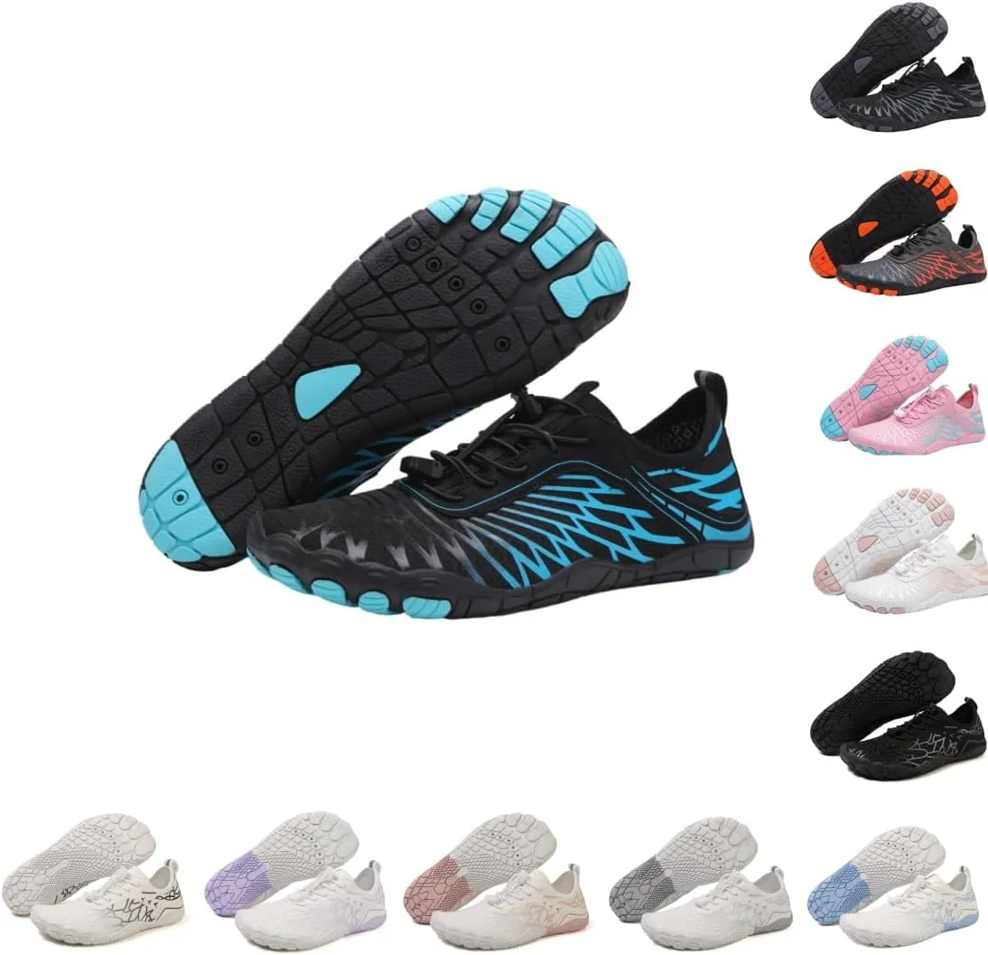 Hike Barefoot Shoes Women Men, Wide Toe Box Healthy & Non-Slip Barefoot Footwear Unisex, Pro Barefoot Hike Shoes Trail Hiking Track Athletic Shoes