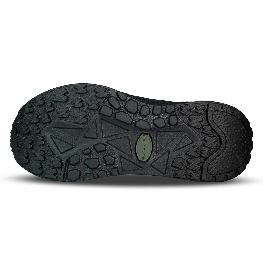 HIMMALEH AIR WALK 1 TRAIL RUNNING SHOES (OLIVE GREEN)
