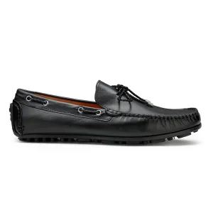 James : Men Black Loafer