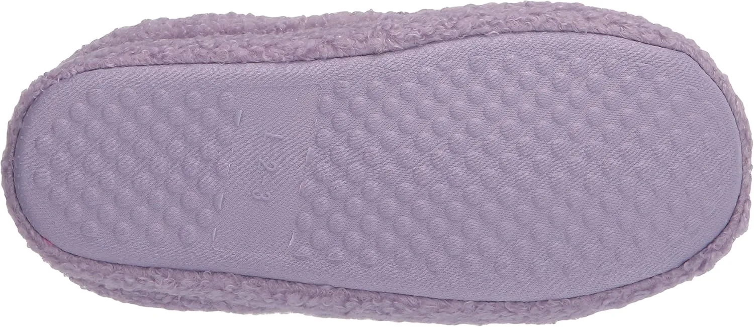 Jessica Simpson Unisex-Child Plush Marshmallow Slide on House Slipper Clog with Memory Foam