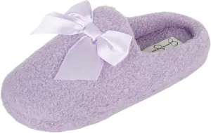 Jessica Simpson Unisex-Child Plush Marshmallow Slide on House Slipper Clog with Memory Foam
