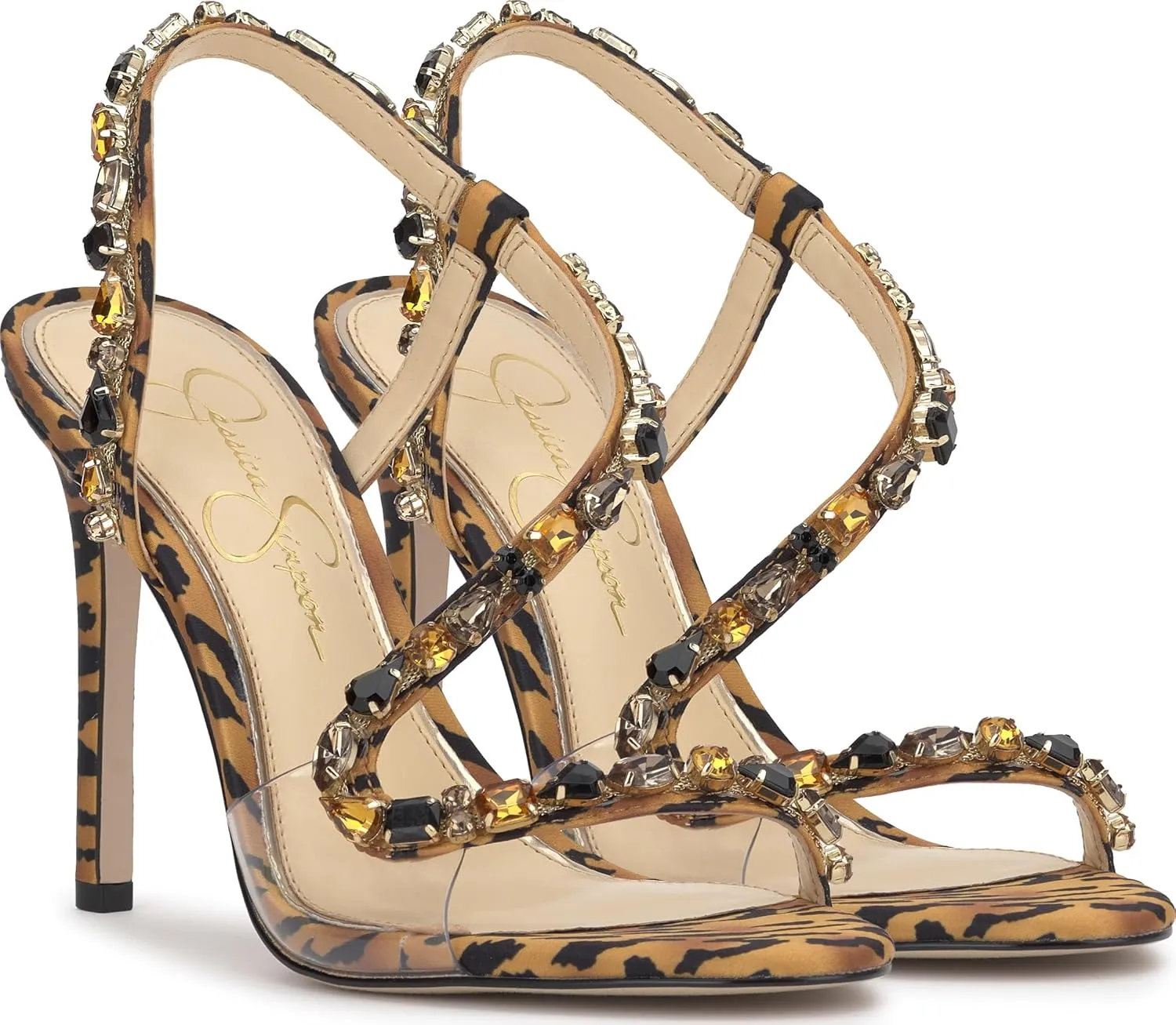 Jessica Simpson Women's Jaycin Embellished Heeled Sandal