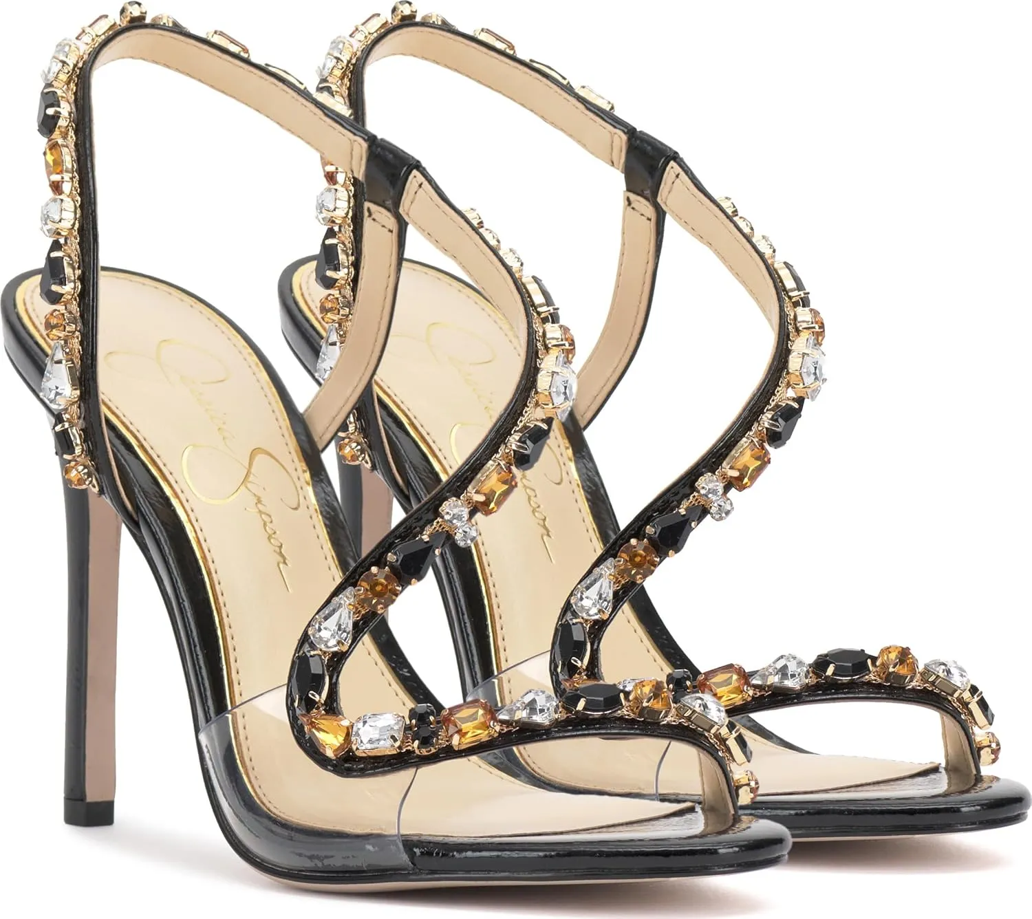 Jessica Simpson Women's Jaycin Embellished Heeled Sandal