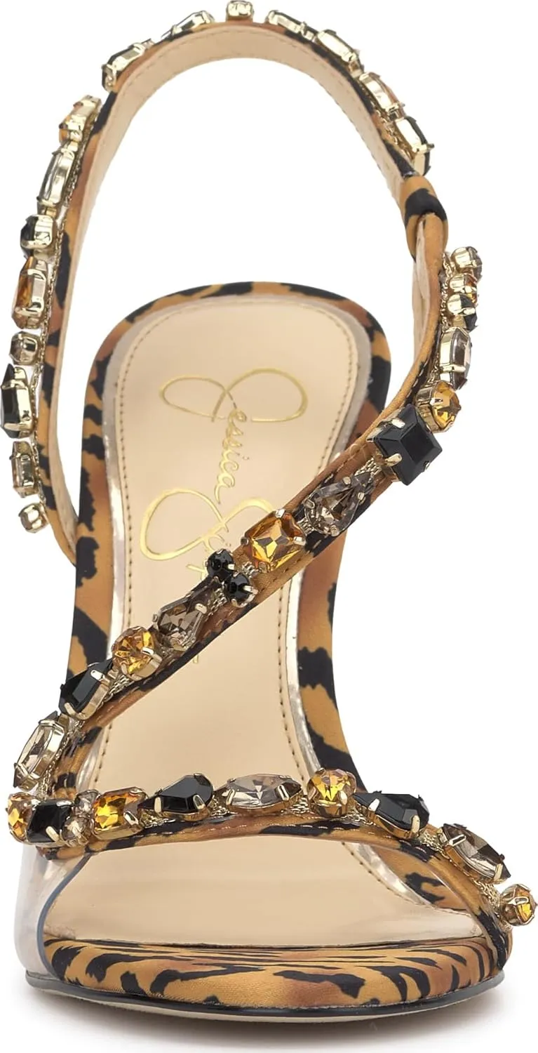 Jessica Simpson Women's Jaycin Embellished Heeled Sandal