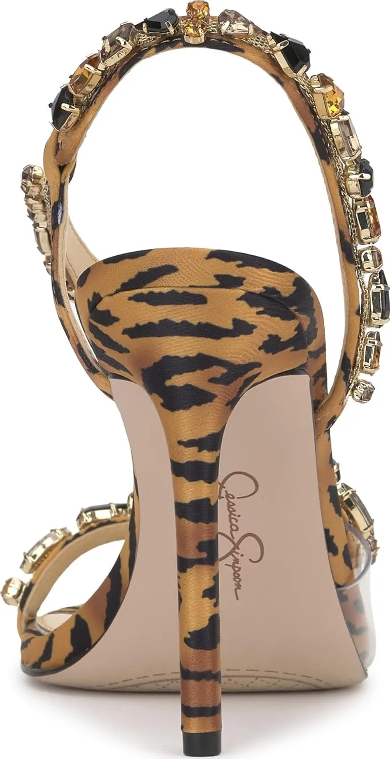Jessica Simpson Women's Jaycin Embellished Heeled Sandal