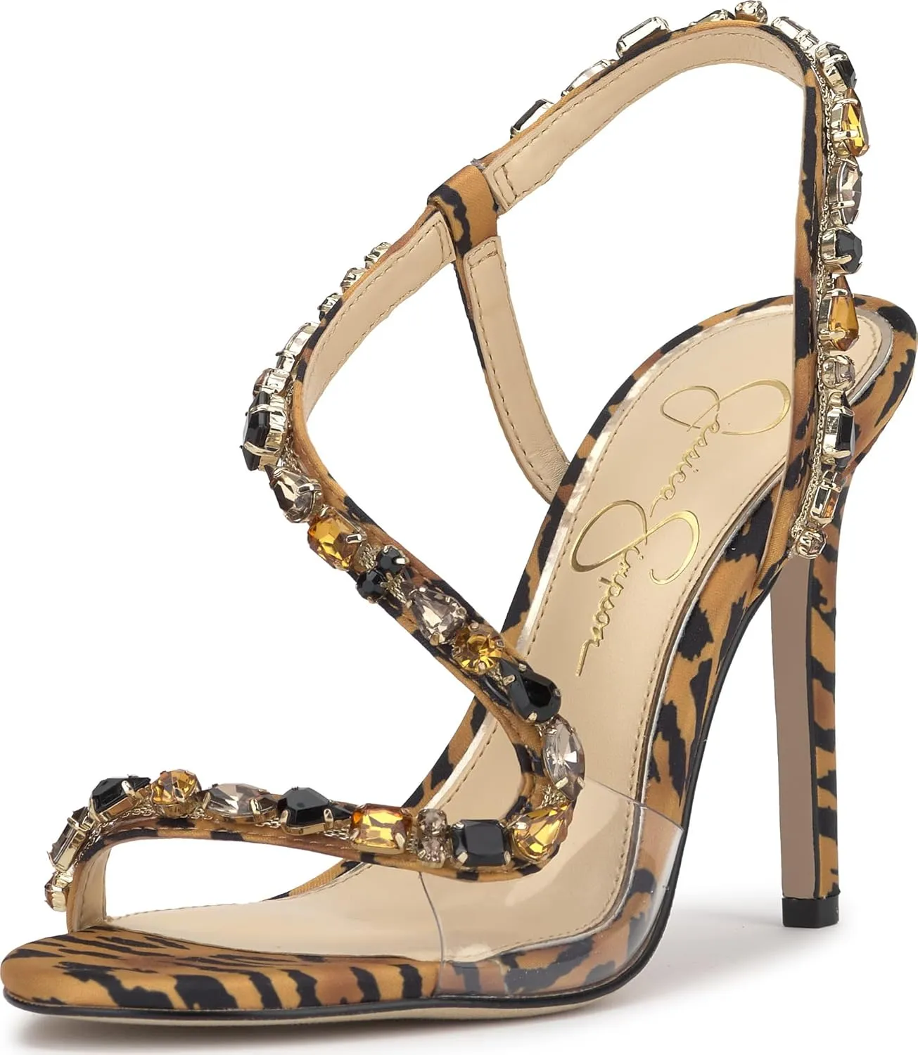 Jessica Simpson Women's Jaycin Embellished Heeled Sandal