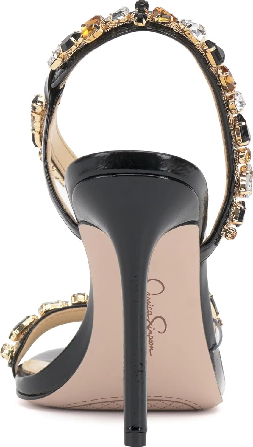 Jessica Simpson Women's Jaycin Embellished Heeled Sandal