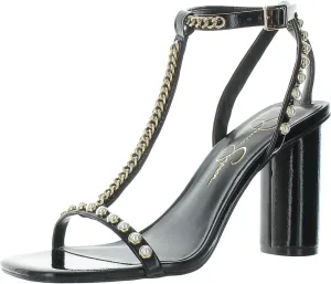 Jessica Simpson Womens SIVEN Strappy Pumps