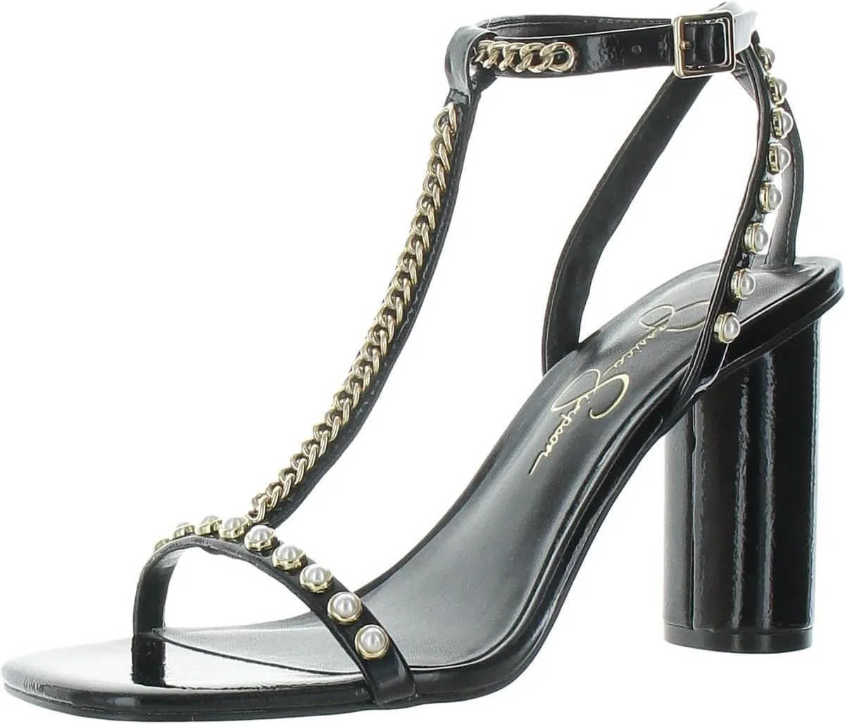 Jessica Simpson Womens SIVEN Strappy Pumps