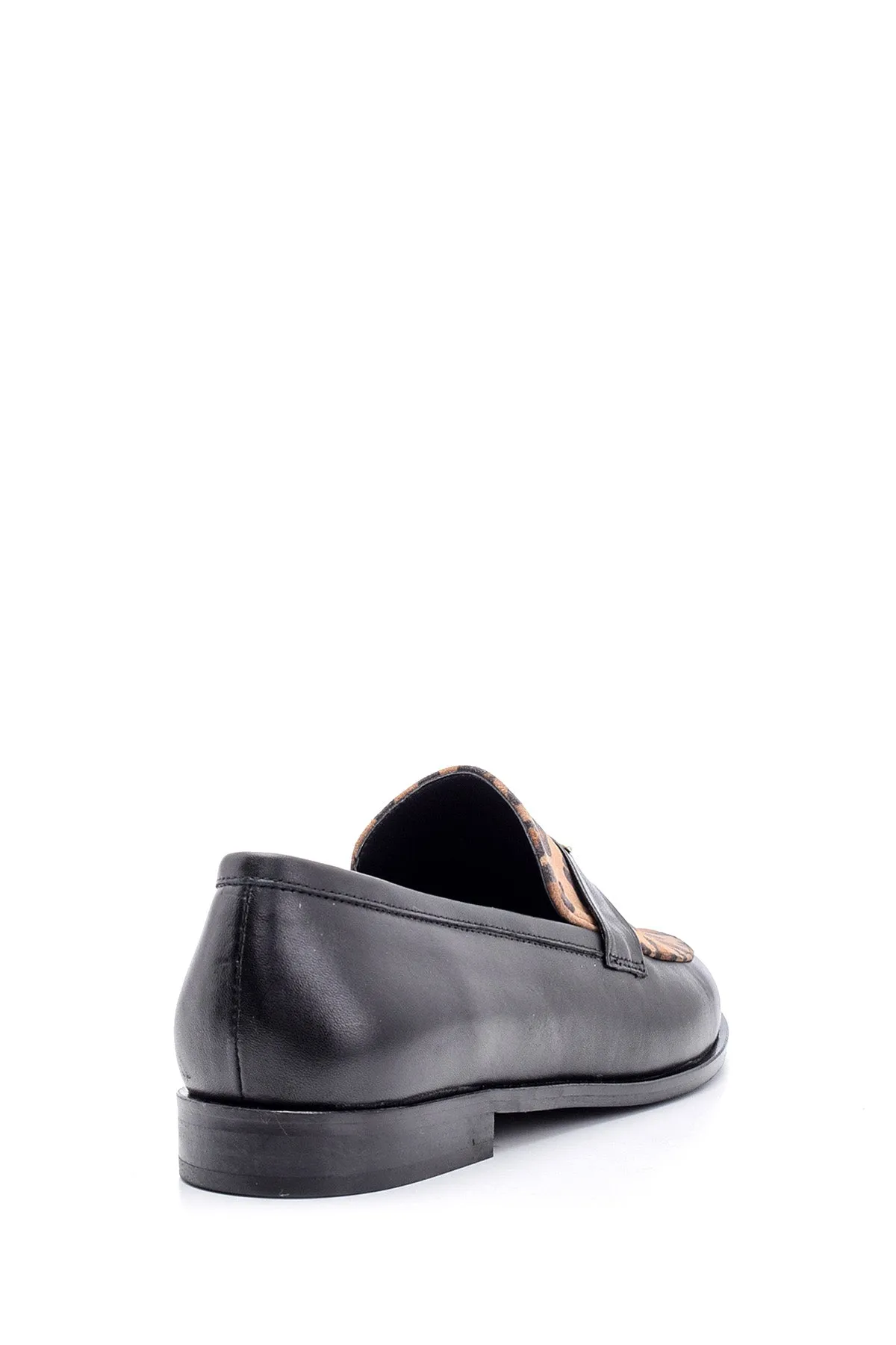 Kadın Leopar Desenli Loafer