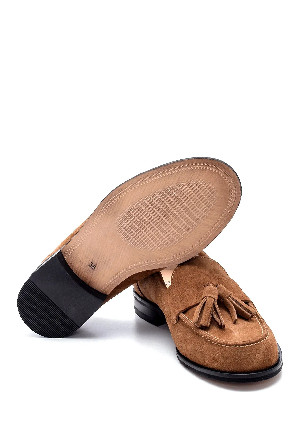 Kadın Süet Loafer
