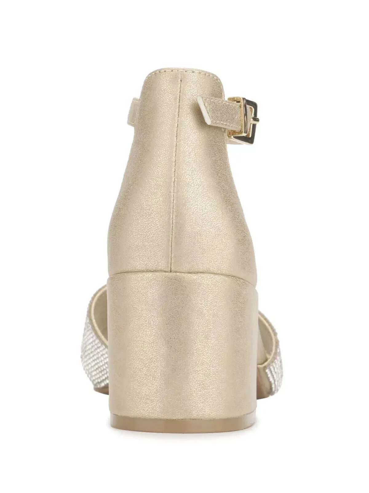 Kenneth Cole Reaction Mix X-Band Jewel RLS207929 Dress Sandal Women Gold MKAS229