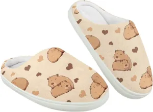 Kids Animal Slippers for Boys Girls Winter Plush Warm Slippers Lightweight Soft Fluffy Fuzzy Shoes Indoor Non Slip House Shoes US 9-15