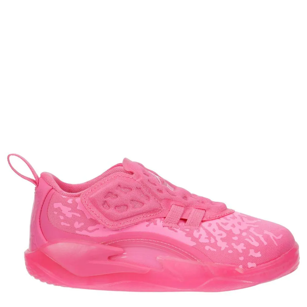 Kids Nike Air Jordan Zion 3 Pink Lotus TD Pink Glow DV3868-600 Sneaker Shoe