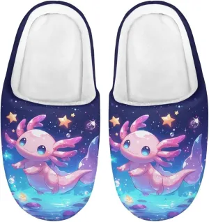 Kids Slippers for Girls Boys - Plush Fuzzy Indoor Shoes