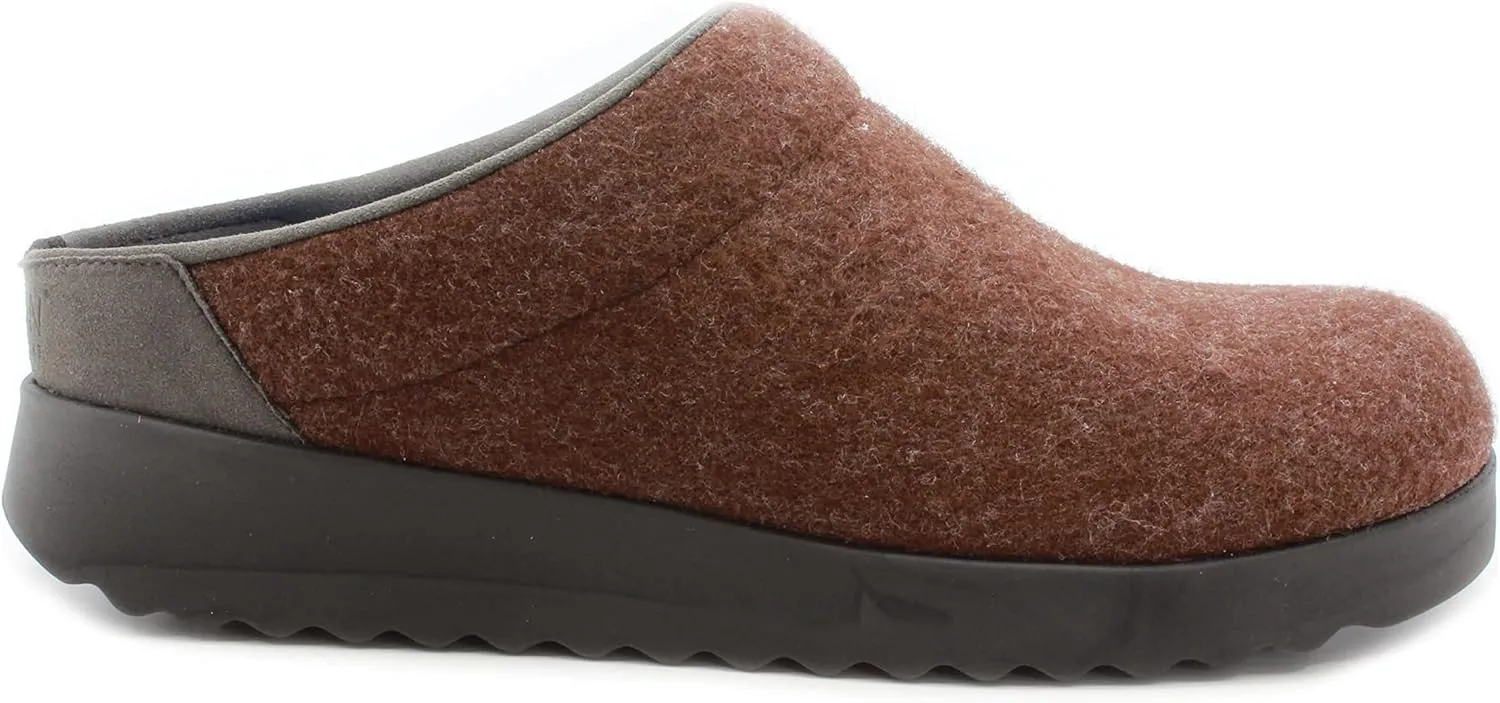 KLÄGN Men's Indoor/Outdoor Felt Slipper Clogs