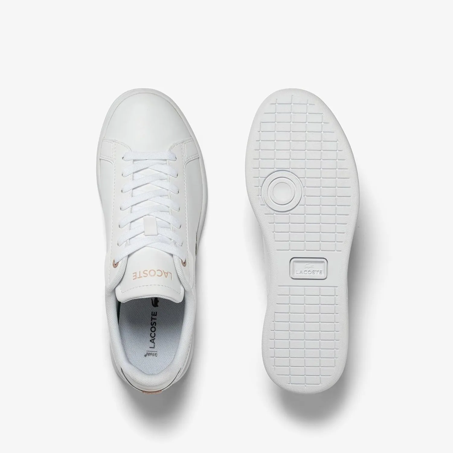 Lacoste Women's Carnaby Pro BL Tonal Leather Trainer Sneaker