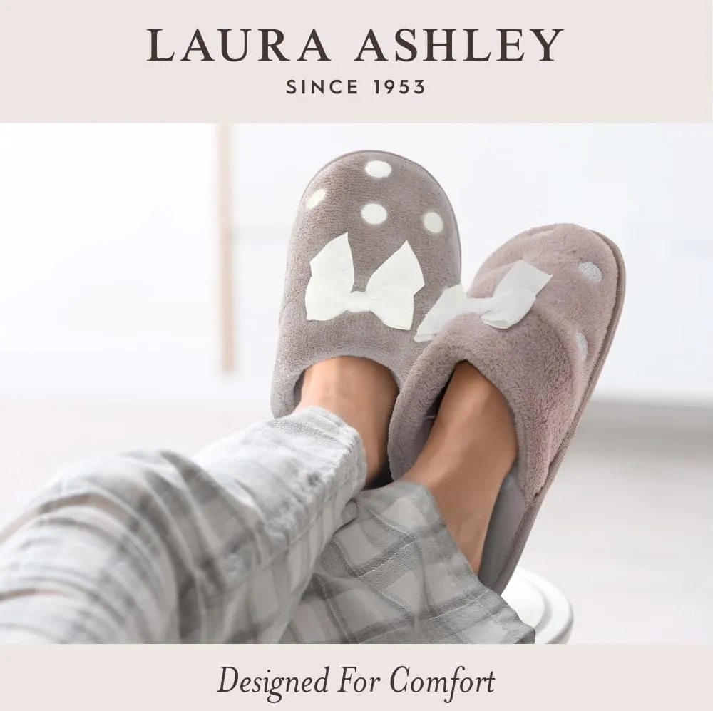 Laura Ashley Toddler Girls Bunny or Dog Clog Slippers Pink (See Sizes and Colors)