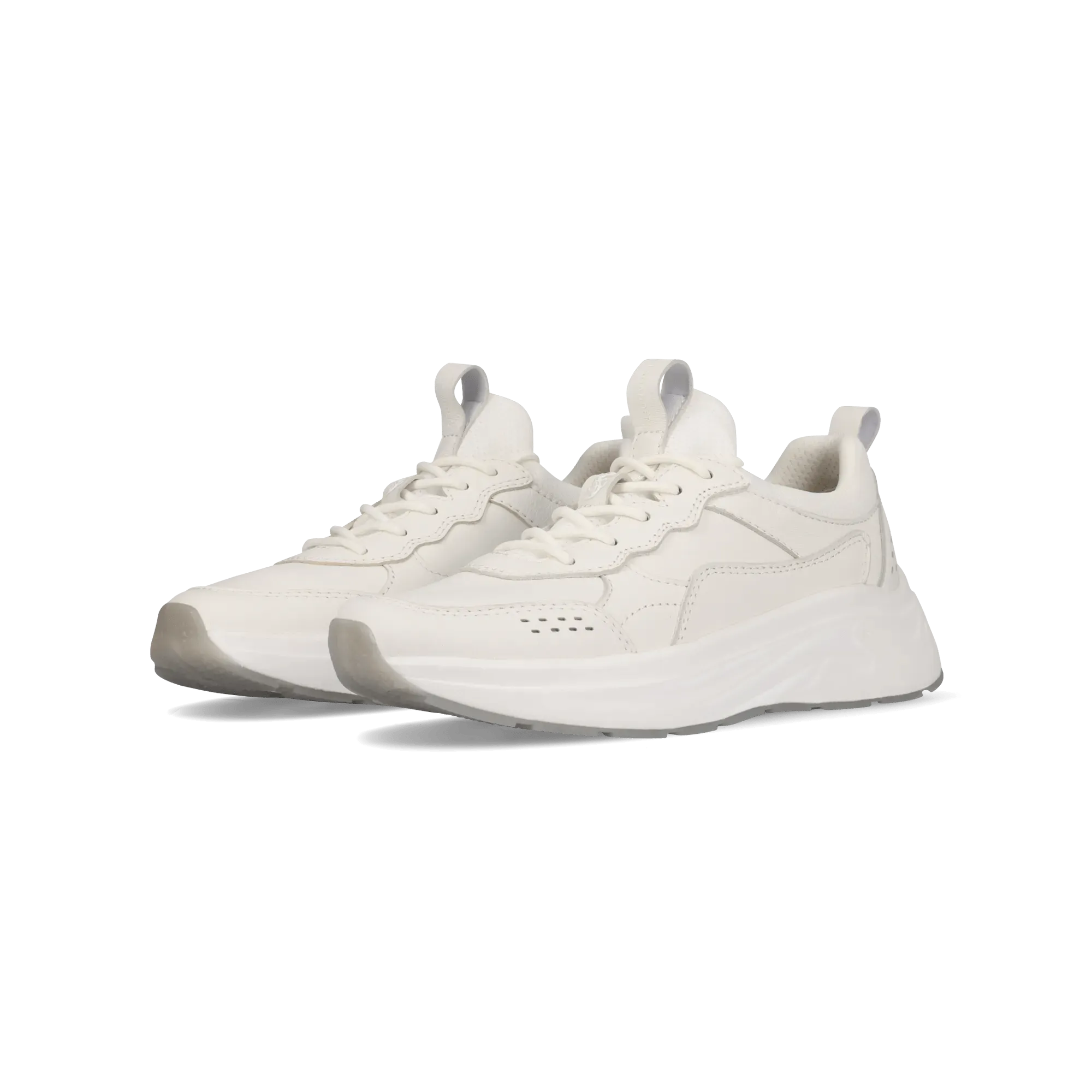 Leder Sneaker weiß