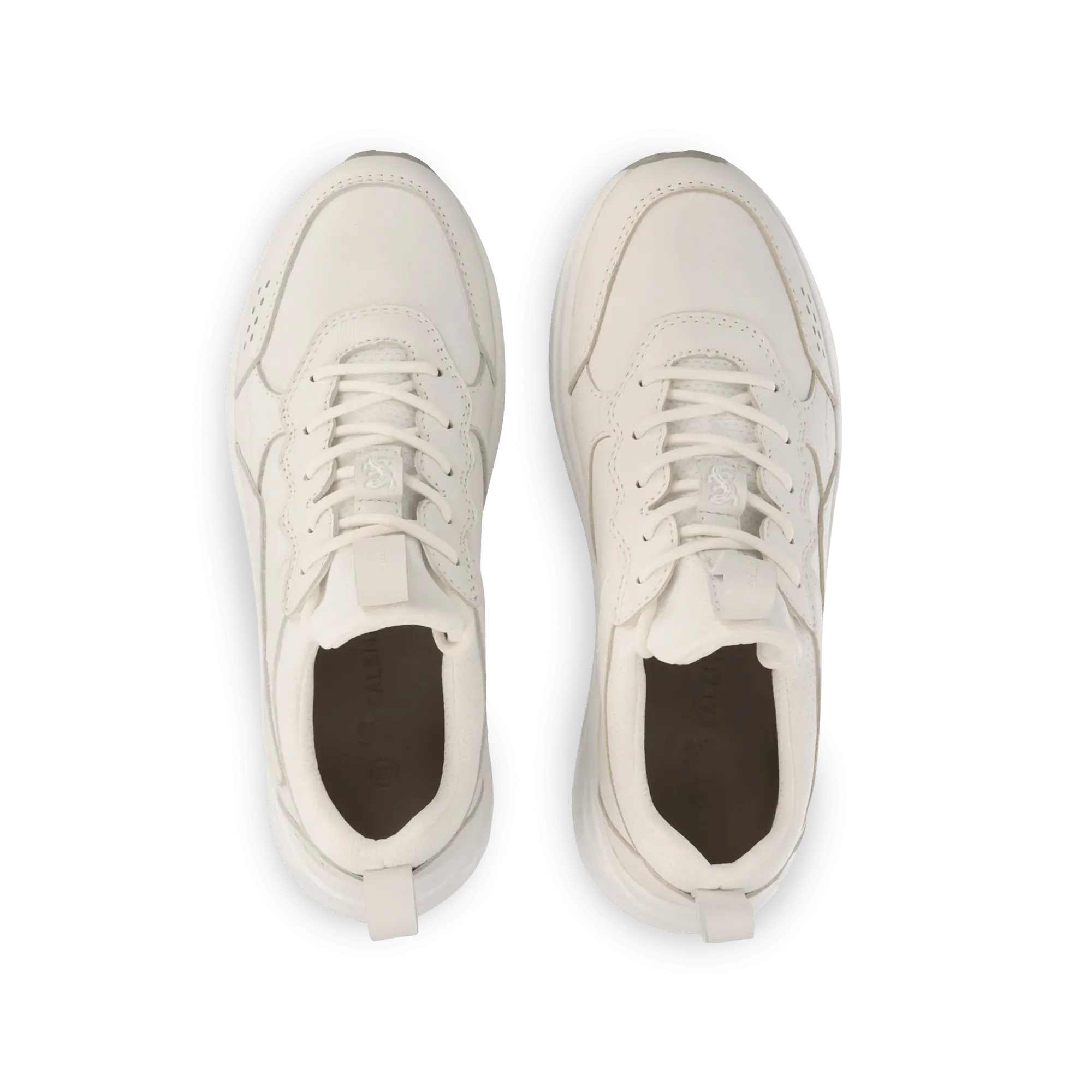 Leder Sneaker weiß