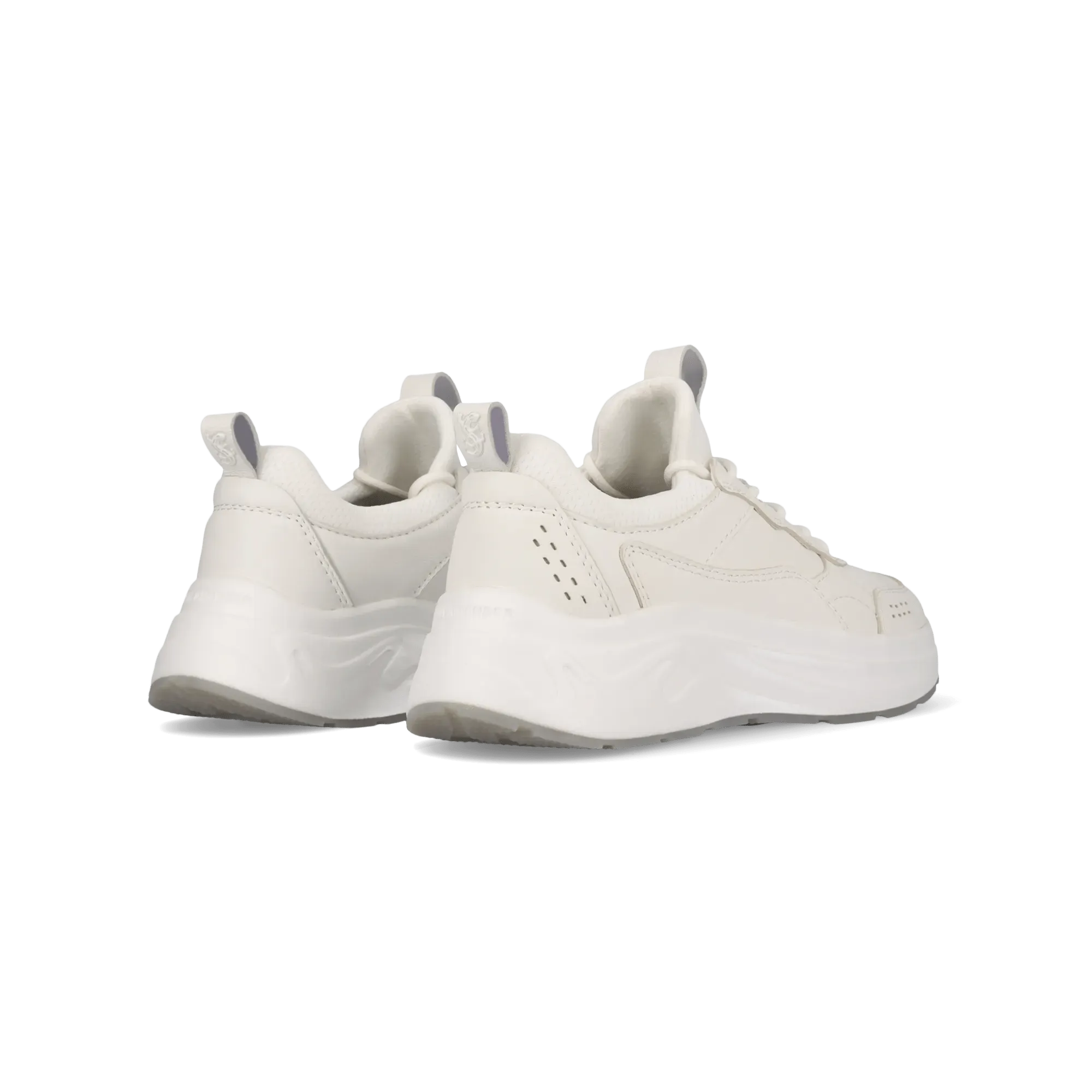 Leder Sneaker weiß