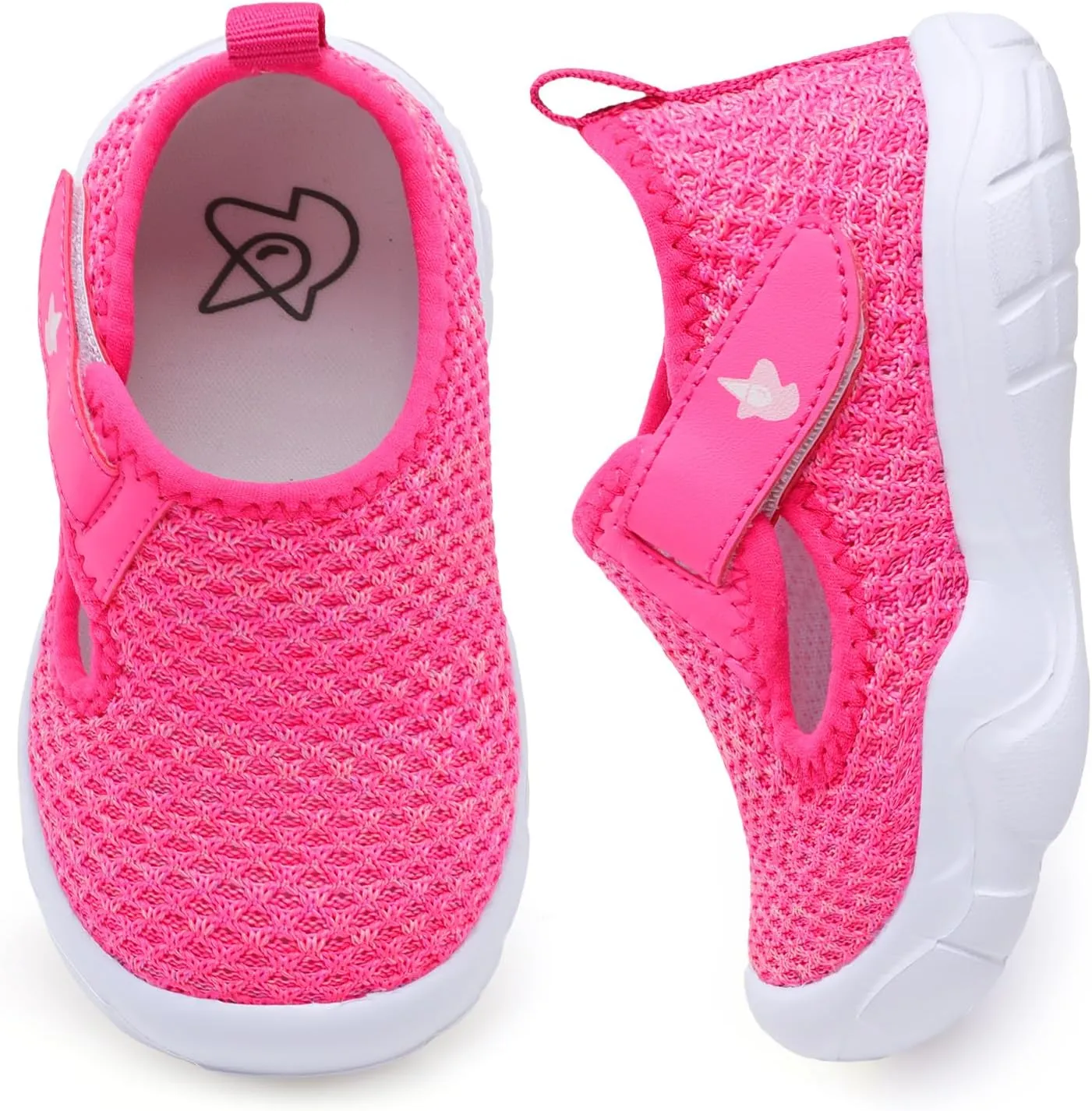 LeIsfIt Toddler Shoes Boys Girls Barefoot Shoes Wide Toe Box Shoes Lightweight Walking Shoes Slip On Tennis Shoes