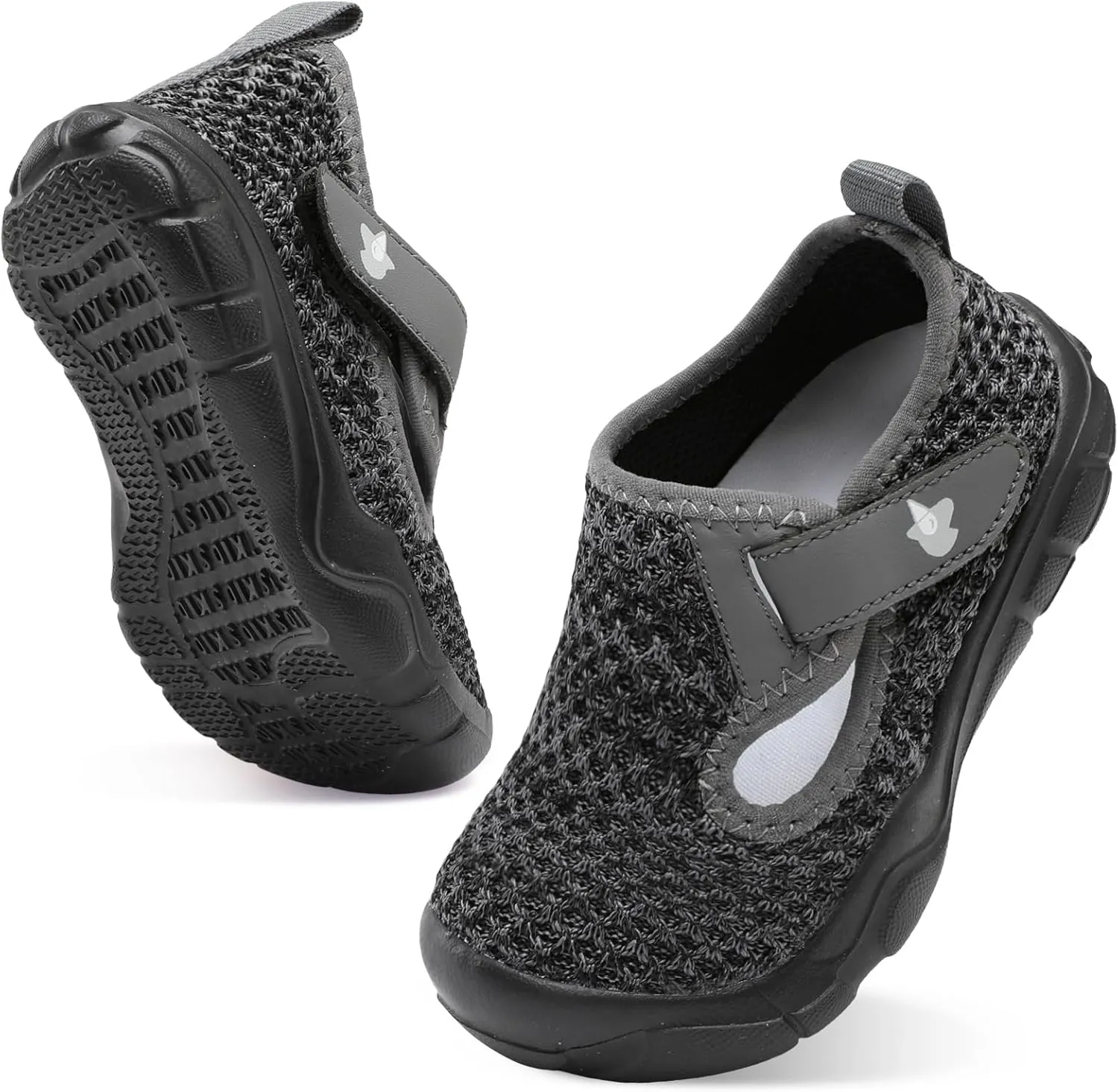 LeIsfIt Toddler Shoes Boys Girls Barefoot Shoes Wide Toe Box Shoes Lightweight Walking Shoes Slip On Tennis Shoes