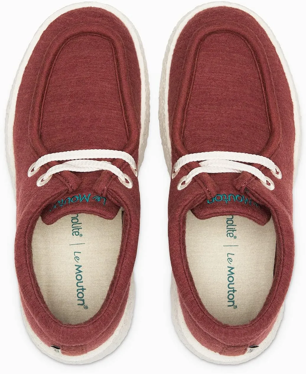 LeMouton Wallaby Merino Wool Shoe for Unisex, Comfortable Lightweight, Walking Daily Lace Up Sneakers
