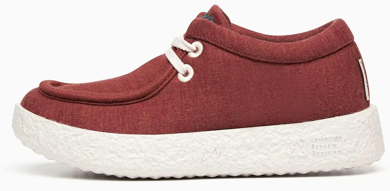 LeMouton Wallaby Merino Wool Shoe for Unisex, Comfortable Lightweight, Walking Daily Lace Up Sneakers