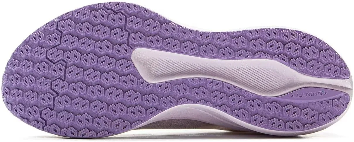 LI-NING RED Hare 8 Women's Running Shoes Reflective Boom Fiber Lightweight High Rebound Racing Training Sneakers ARPV004
