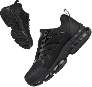 LIANGGO Steel Toe Sneakers for Men Women Safety Composite Toe Shoes Lightweight Work Shoes Indestructible Air Cushion Zapatos de Trabajo para Hombres Mujer
