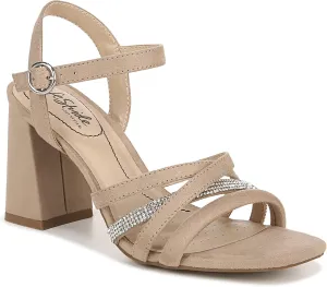 Lifestride Women's Belle Block Heel Strappy Dress Sandal