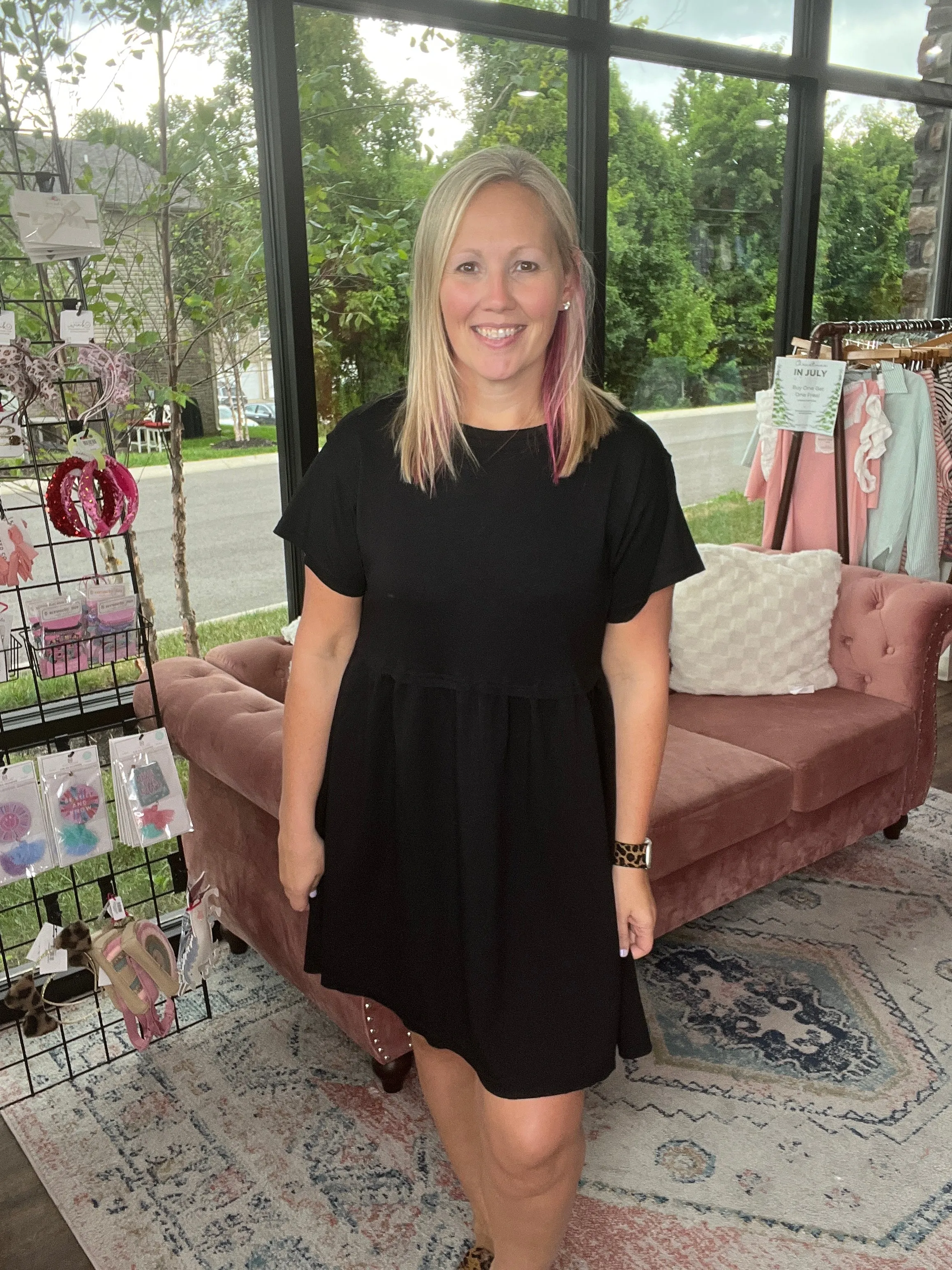 Lincoln Black Dress