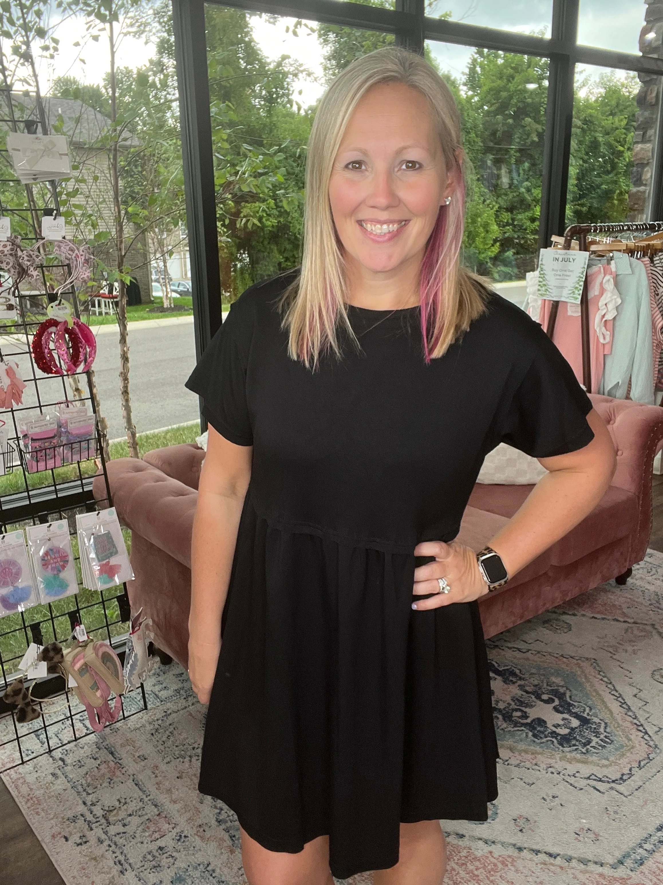 Lincoln Black Dress