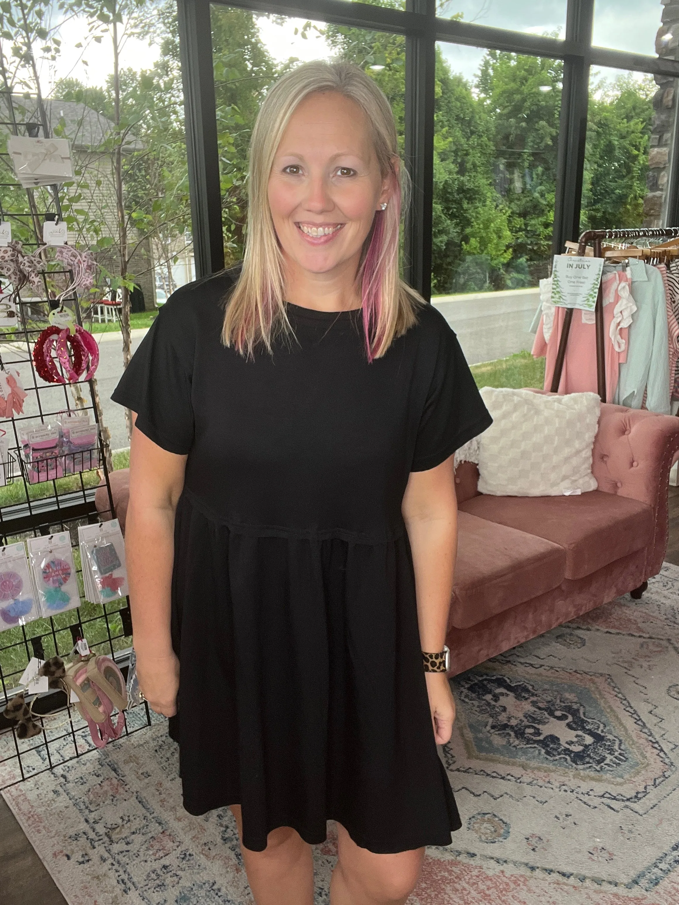 Lincoln Black Dress
