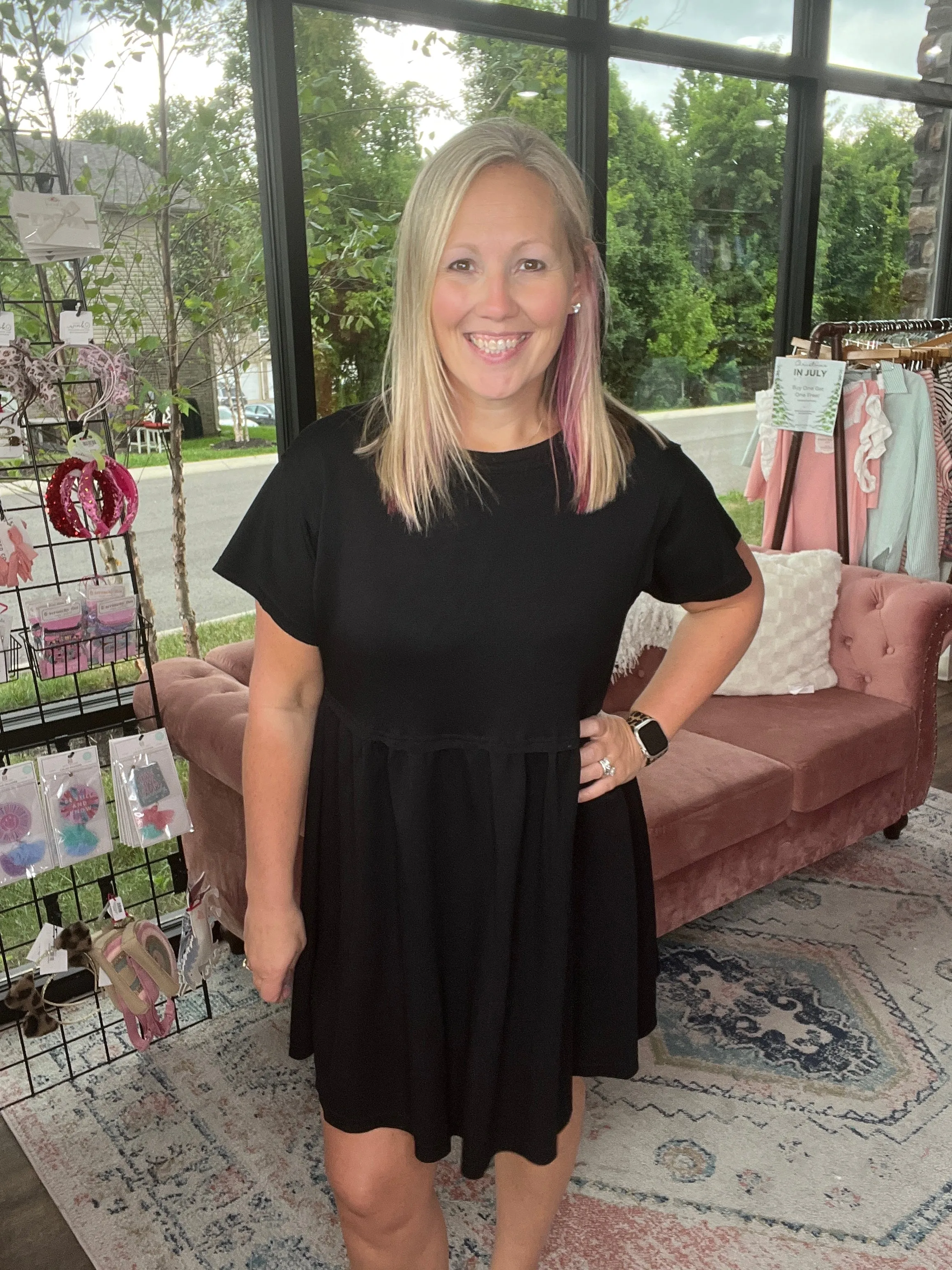Lincoln Black Dress