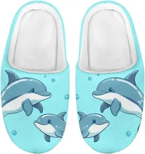 Little Kids Boys Girls House Slippers Soft Cotton Indoor Shoes Lightweight Fuzzy Winter Slippers for Walking Size 9-15 Black Sole