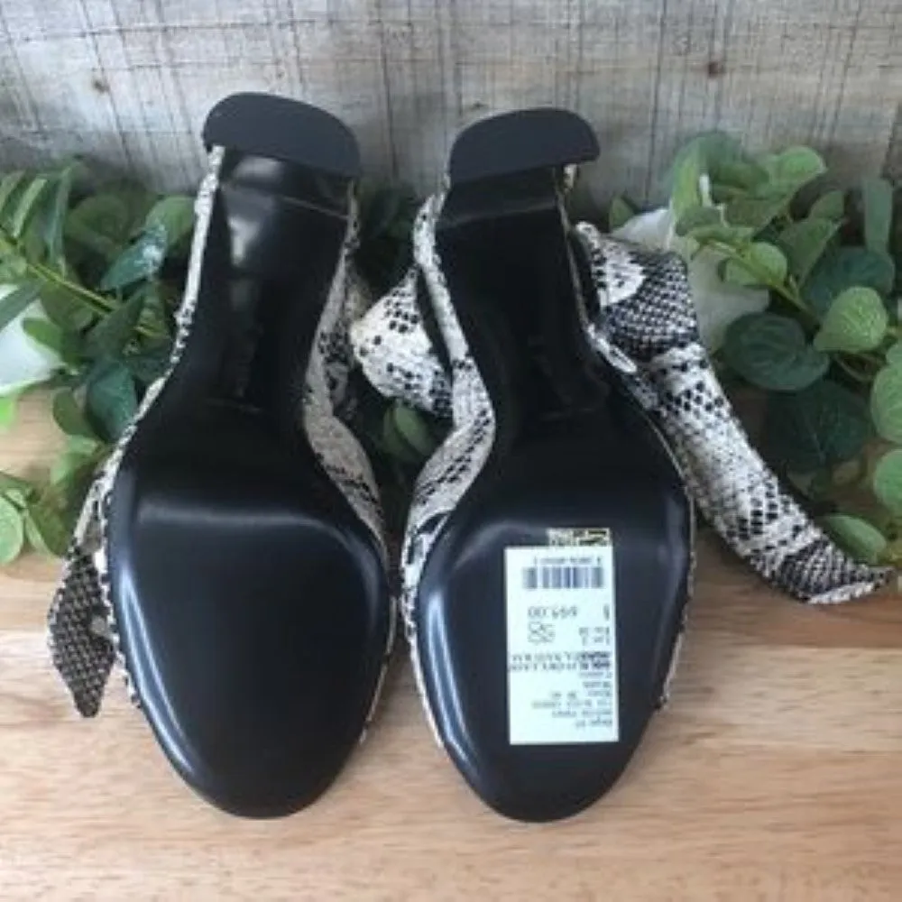 Marion Parke Women's Leah Ankle Tie High Heel Sandals 38