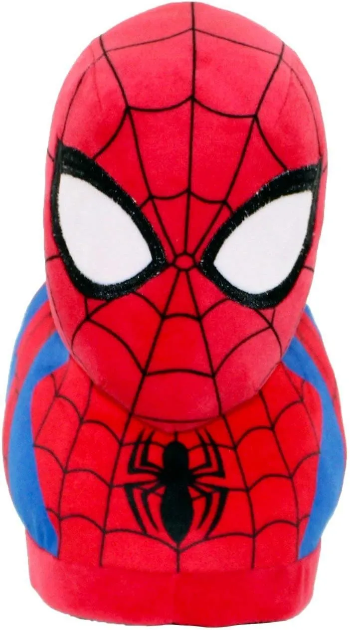 Marvel Slippers from Happy Feet - Officially Licensed Slippers for Kids & Adults - Superhero Character Slippers for Boys, Girls, Men, & Women - Happy Feet Mens & Womens Fluffy Slippers