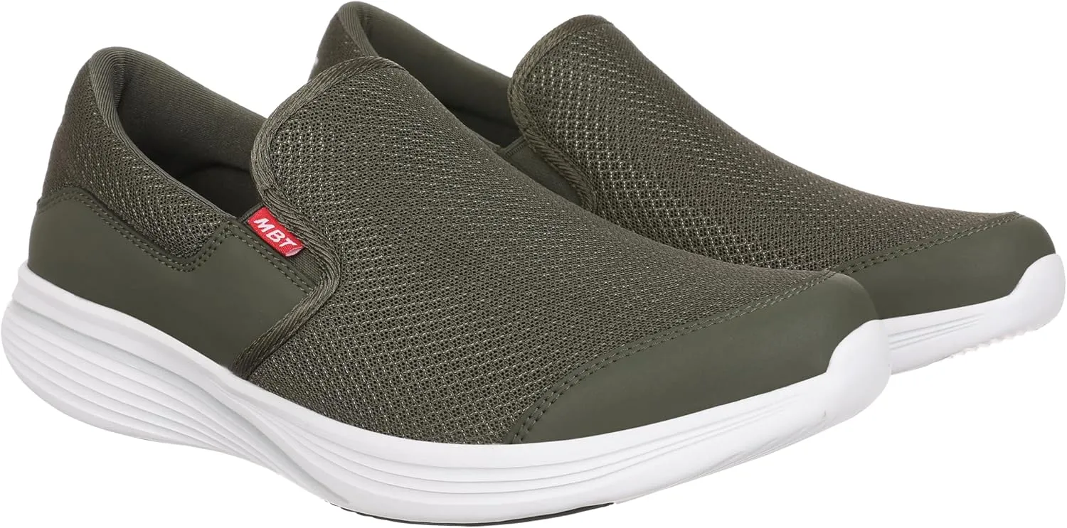 MBT Modena Ill Slip On Active Fitness Walking Shoes in Green for Women