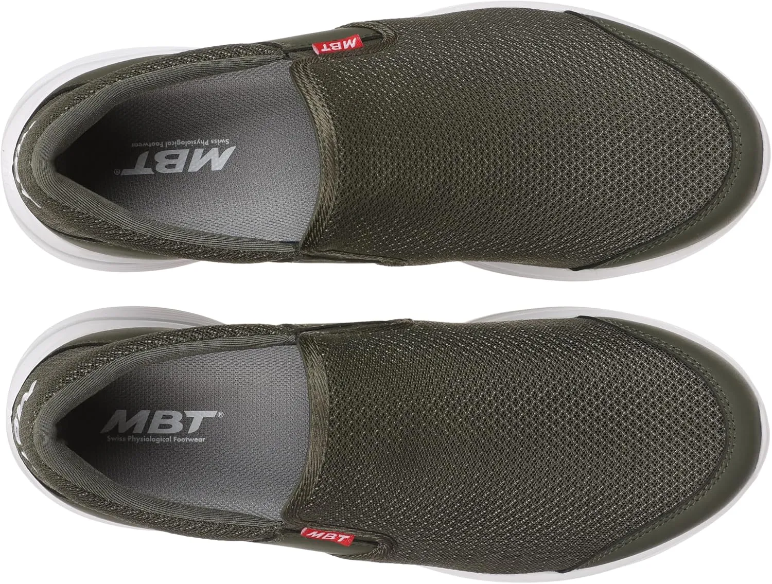 MBT Modena Ill Slip On Active Fitness Walking Shoes in Green for Women