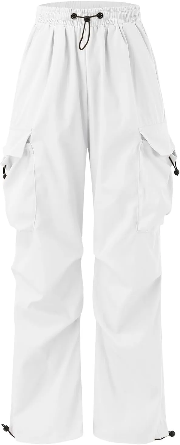 Men Cargo Combat Work Pant Gym Sports Jogger uflage Soft Jog Sweatpants Baggy Pant Drawstring Pull-On Pants