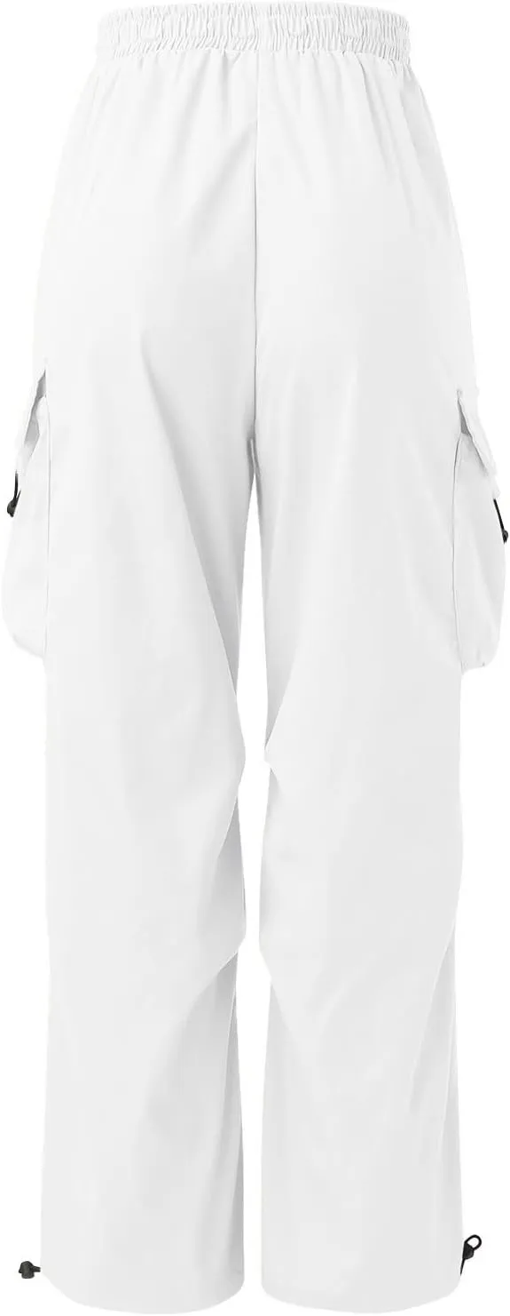 Men Cargo Combat Work Pant Gym Sports Jogger uflage Soft Jog Sweatpants Baggy Pant Drawstring Pull-On Pants