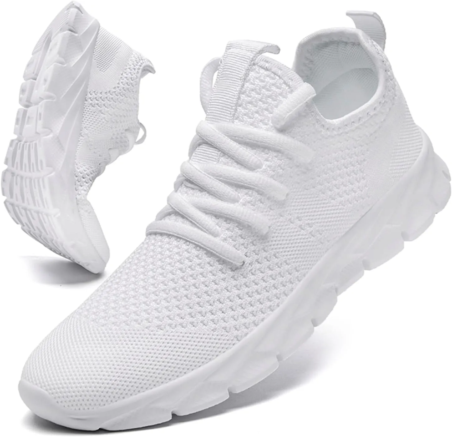 Men Running Shoes Tennis Walking Gym Slip On Athletic Fashion Sneakers Lightweight Breathable Sport Shoe
