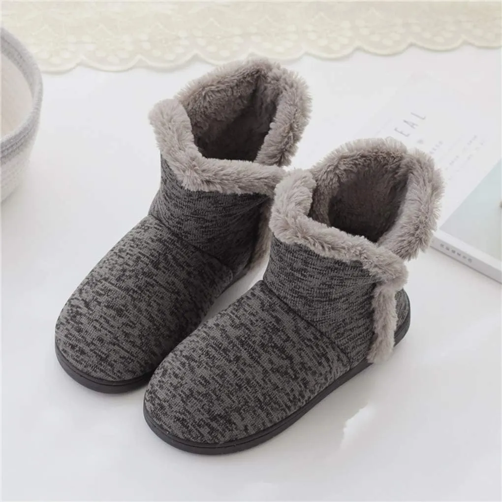 Men Snow Boots Hiking Ankle Bootie Men's House Slippers Socks Dorm Slippers Novelty Bed Winter Warm Slipper Boots Non Slip Indoor Bedroom Slippers Xmas Gifts