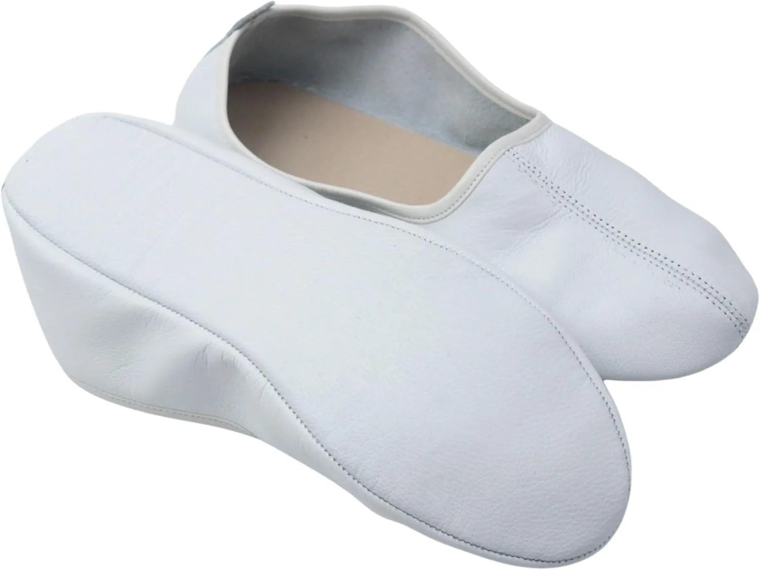 Mens Indoor Leather Slippers Traditional Babouche House Shoes Barefoot Moccasin