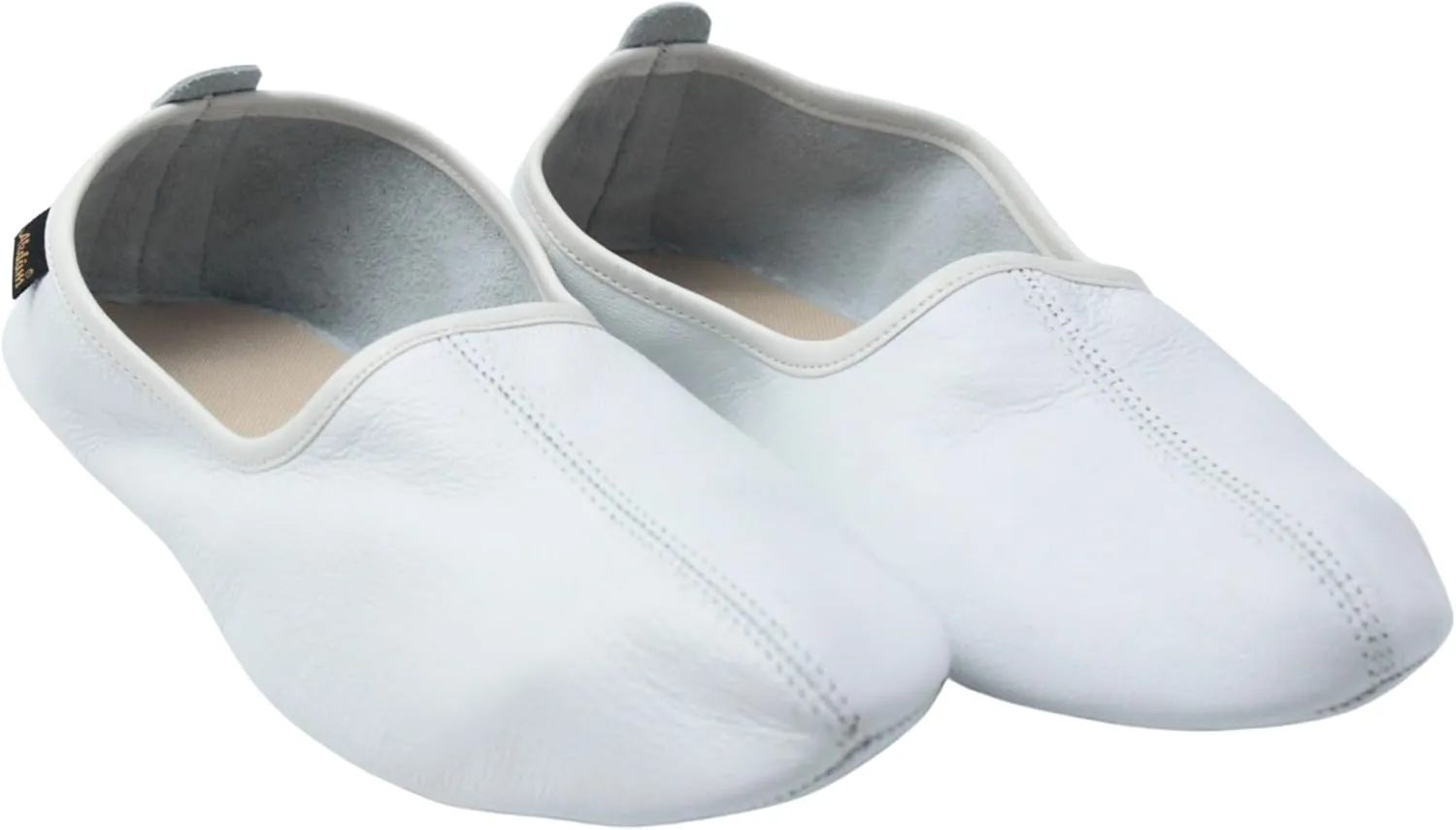 Mens Indoor Leather Slippers Traditional Babouche House Shoes Barefoot Moccasin