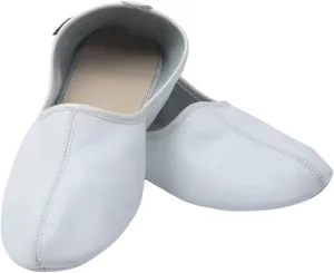 Mens Indoor Leather Slippers Traditional Babouche House Shoes Barefoot Moccasin