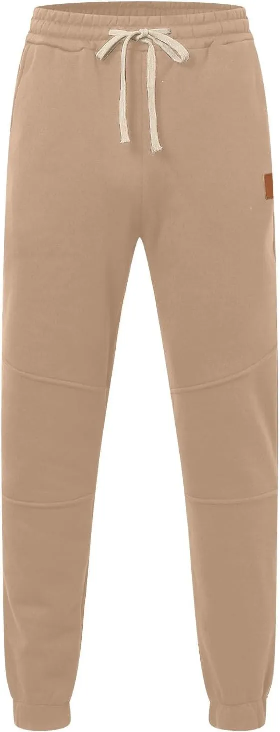 Mens Jogging Pants Casual Camouflage Jogger Hiking Sweatpant Cuffed Elasticated Waist Track Pant